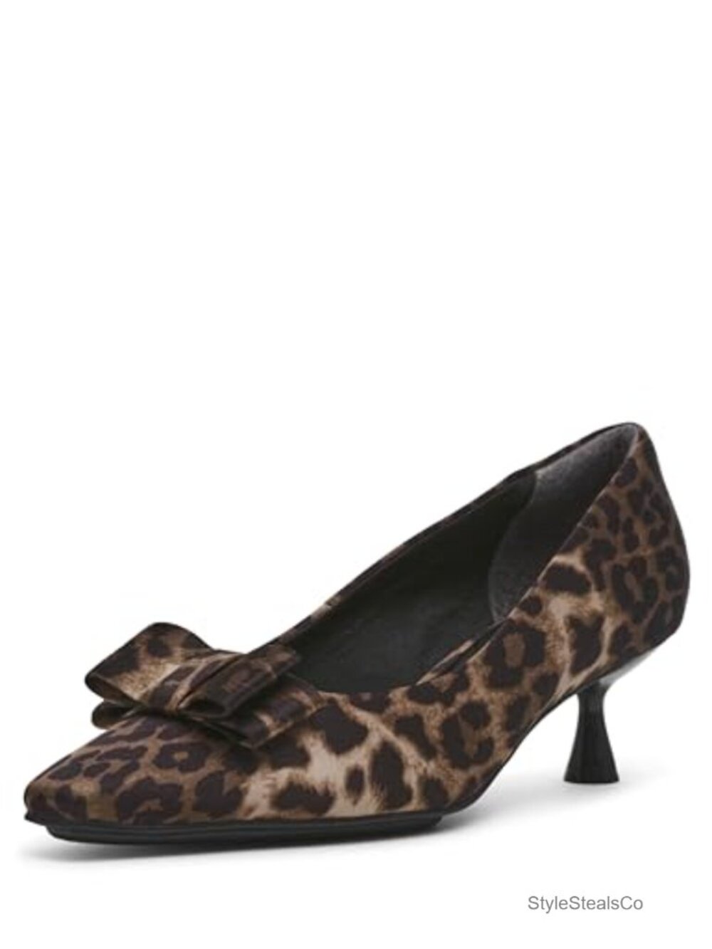 Anne Klein Theresa Kitten Heel Slip-On Pump Synthetic Comfort Business Casual